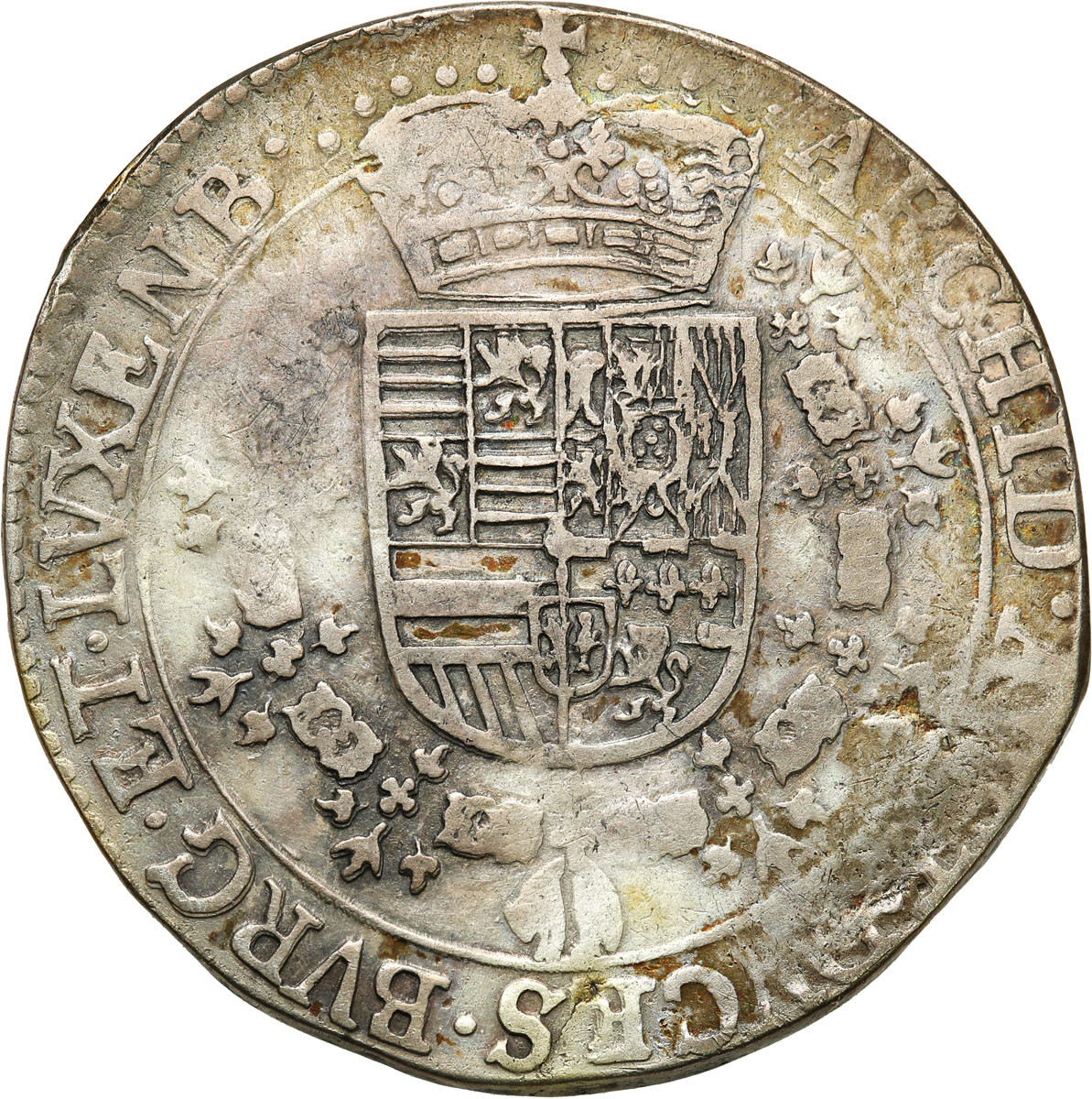 Niderlandy hiszpańskie, Burgundia. Albert i Izabela (1598-1621), Talar bez daty, Dôle?